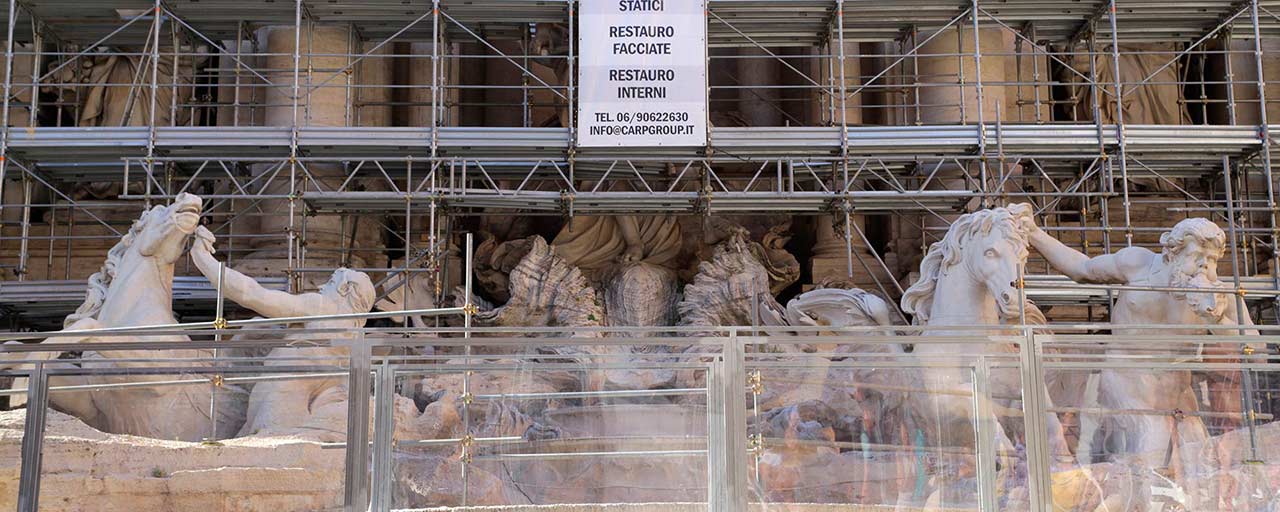 Fontana di Trevi - Restauro archeologico e monumentale - Foto 5